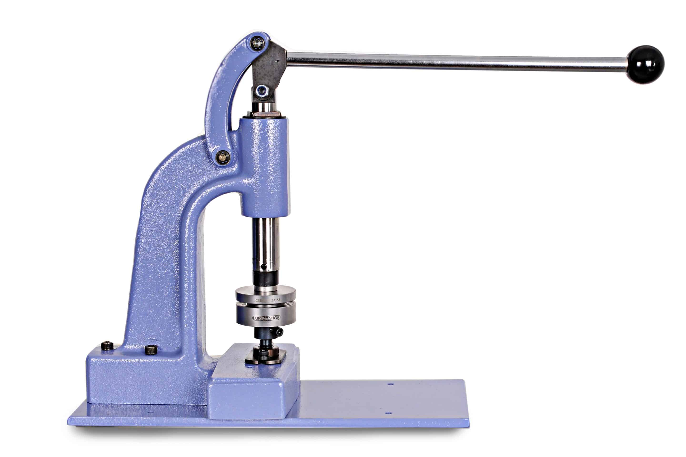 Metal Grommet Hand Press Creates 1,200 lbs of Attachment Force